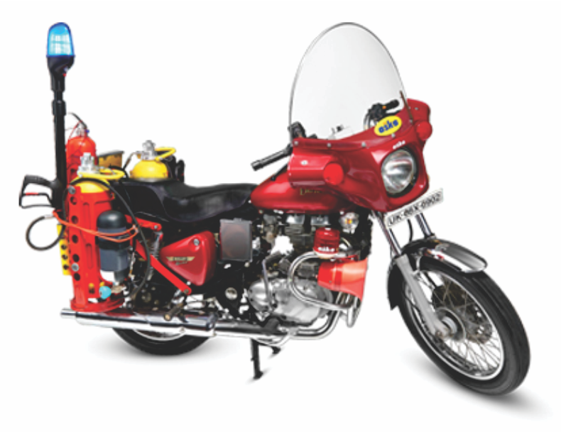 Watermist & CAF High Pressure Motorcycle Mounted